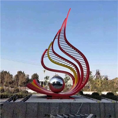 La escultura al aire libre moderna de Art Corten Stainless Steel Abstract modificó para requisitos particulares clasificado
