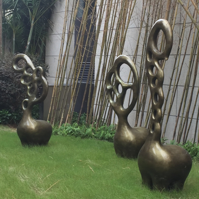 Lanzamiento animal de las estatuas de Fawn Garden Life Size Bronze del extracto decorativo
