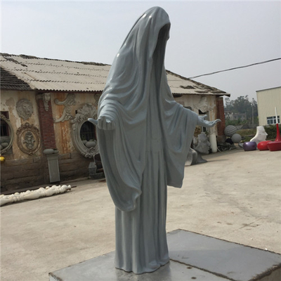 Estatuas al aire libre de la fibra de vidrio de Azrael Halloween de la muerte los 80cm el 120cm el 150cm el 180cm