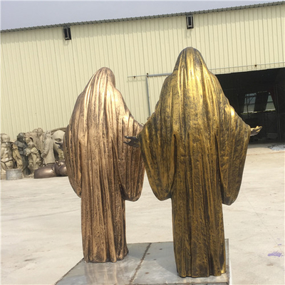 Estatuas al aire libre de la fibra de vidrio de Azrael Halloween de la muerte los 80cm el 120cm el 150cm el 180cm
