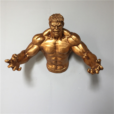 Esculturas increíbles del armatoste de la historieta de la escultura del tapiz de la fibra de vidrio 3D